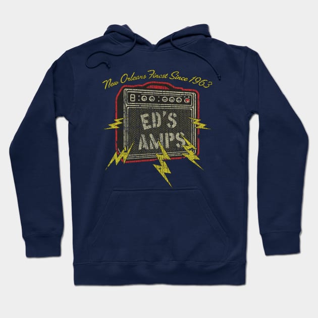 Ed's Amps New Orleans 1963 Hoodie by JCD666